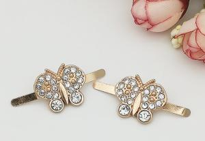 China Butterfly Zinc Alloy Buckle Shoe DIY Handmade Pendant Abrasion Resistant wholesale