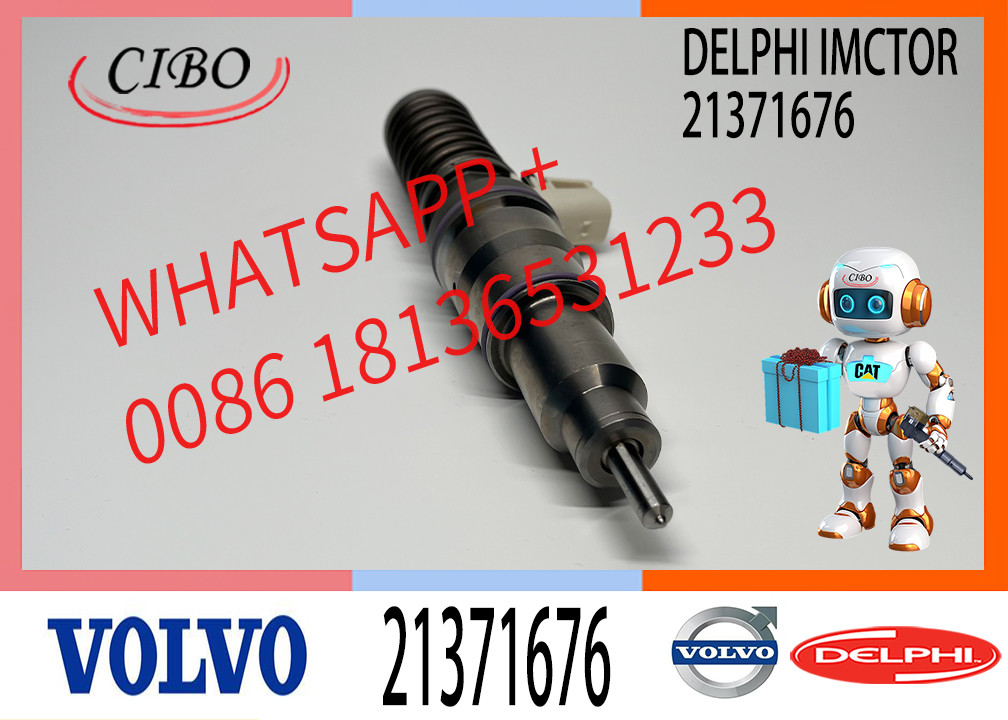 FOR VOL-VO MD13 EURO 5 21371676 7421340615 21340615 85003267 21340615 BEBE4D25002 BEBE4D25102 Genuine New Fuel injector