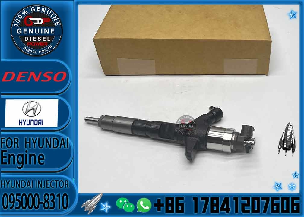 HIGH QUALITY NEW DIESEL FUEL INJECTOR 095000-5550, 33800-45700, 095000-8310 FOR HD78 3.9L ENGINE