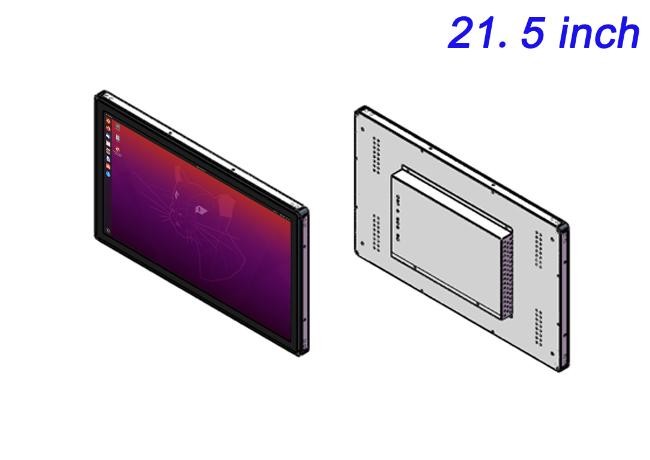 21.5-Inch Linux Embedded Display for Smart Factories, Corporate Dashboards, Retail Advertising, and Healthcare Monitoring Systems