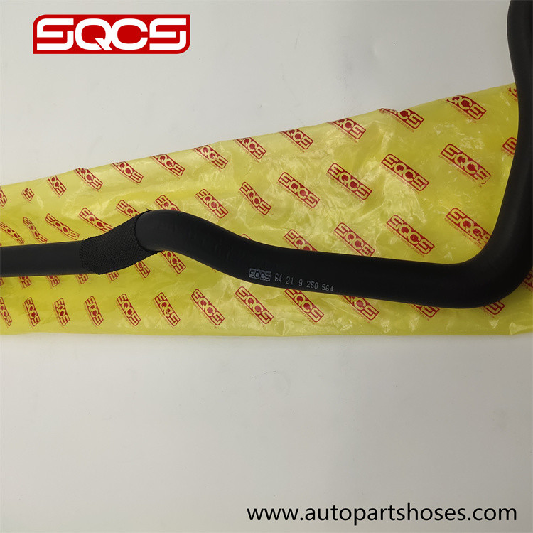 A64219250564 F54 Flexible Air Intake Hose , 64219250564 BMW Coolant Return Hose