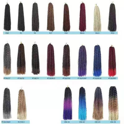 Synthetic Crochet Braid Hair Extensions Long Stretched Expression Braiding Hair