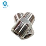 Forged Hexagon SS316 Threaded Joint Gas Pipe Fittings Double Thread NPT