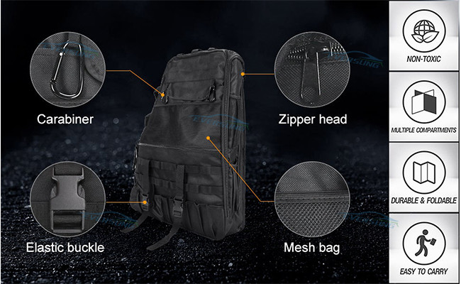 1997-2021 Jeep Wrangler JK TJ LJ JL Car Spares Parts Jeep Door Storage Bags CE