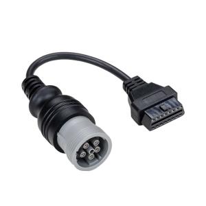 China Deutsch J1708 Cable 20AWG J1708 6Pin Female To OBD2 16Pin OBD II J1962 Female wholesale