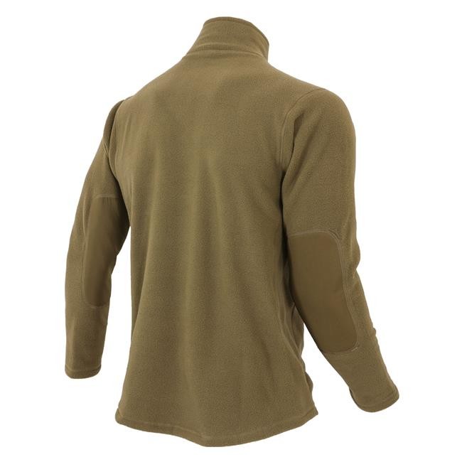 Polyester Soft Shell Mens Tactical Fleece Jacket Windproof Waterproof