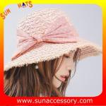 AK17540 fashion Wide brim sunny beach paper straw hats for womens in stock ,