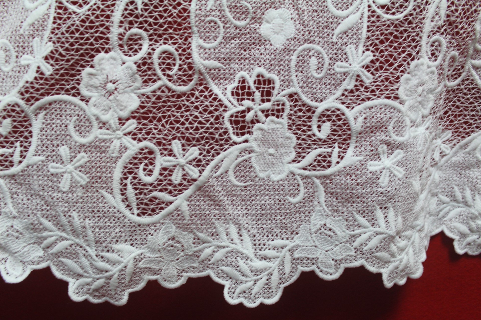 Apparel Accessories Chemical Lace Fabric Water Soluble Embroidery lace fabric