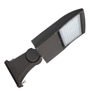 China 100W led parking lot lights 13000lm direct mount 100-277Vac dimmable wholesale