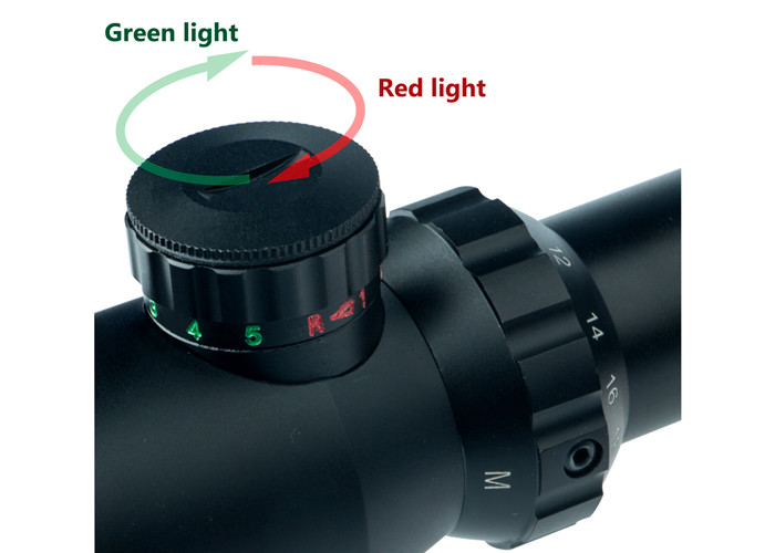 Red / Green Illuminated Long Range Hunting Scopes 10 - 40X50IRSF 0.85kg Net Weight