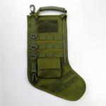 New Green Christmas Decoration Gifts Tactical Christmas Stocking with molle gear