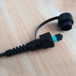 ODVA MPO Waterproof Protection Terminating Fiber Optic Cable IP68