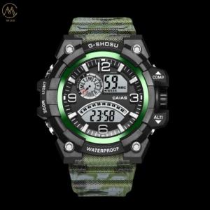 China Multi Functional Digital Sport Watch With Rubber Band 100 Meters Water Resistance wholesale