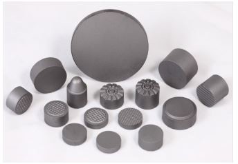 Small Tungsten Carbide Buttons Engineering Materials Matrix Of Composite Insert