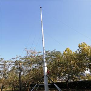 China 10M Crank Up Alu 6063 Monopole Tripod Winch Up Mast wholesale