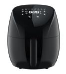 Digital Hot Air Fryer 1500W L356*W287*H326mm Black Color Without Oil