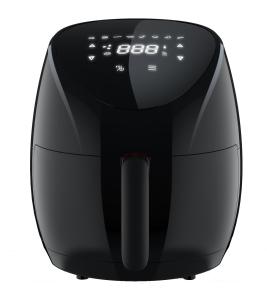 China Digital Hot Air Fryer 1500W L356*W287*H326mm Black Color Without Oil wholesale