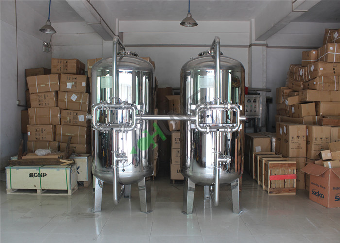 Industrial Stainless Steel 304 Mechanical Sand Filter Housing Sand Filter Tank