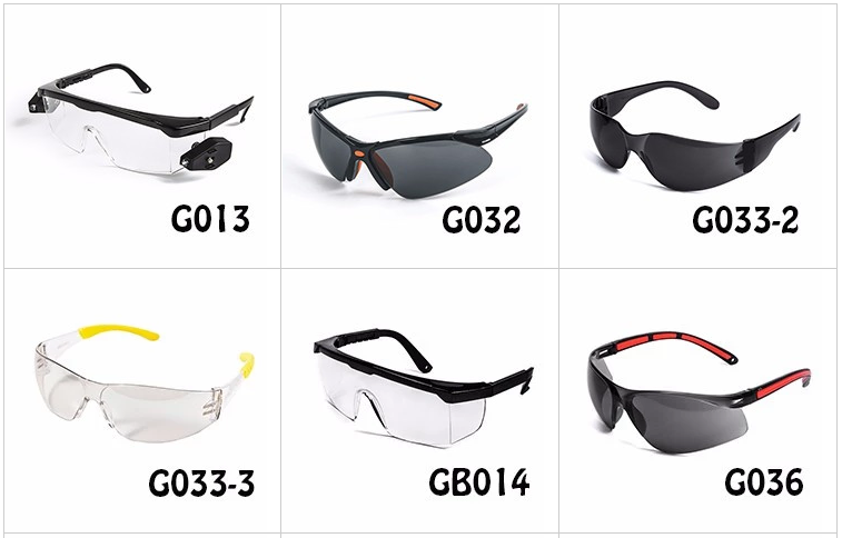 Carton Size 80X32X39cm Popular Model Safety Eyewear Glasses for Eye Protection