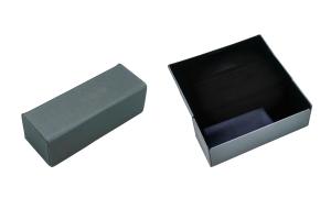 China Handcrafted Personalised Hard Glasses Case PU Leather Custom Logo Case wholesale