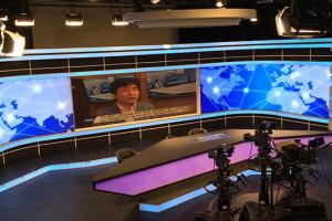 China ISO14001 Curved Led Displays P2mm SMD1515 Led Video Wall Studio wholesale