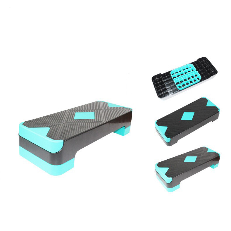 68CM Multifunctional Non Slip Aerobic Stepper 160mm Adjustable For Burpee Jumps