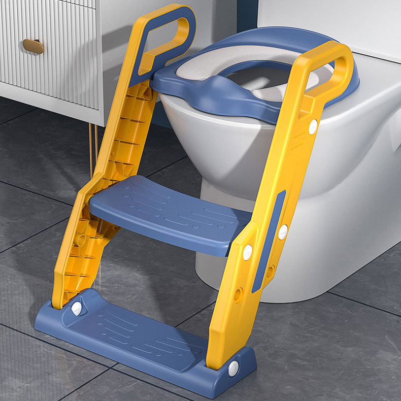 Kids Potty Training Seat Boys Girls with Anti-Slip Pad Step Stool Animal Pattern Type