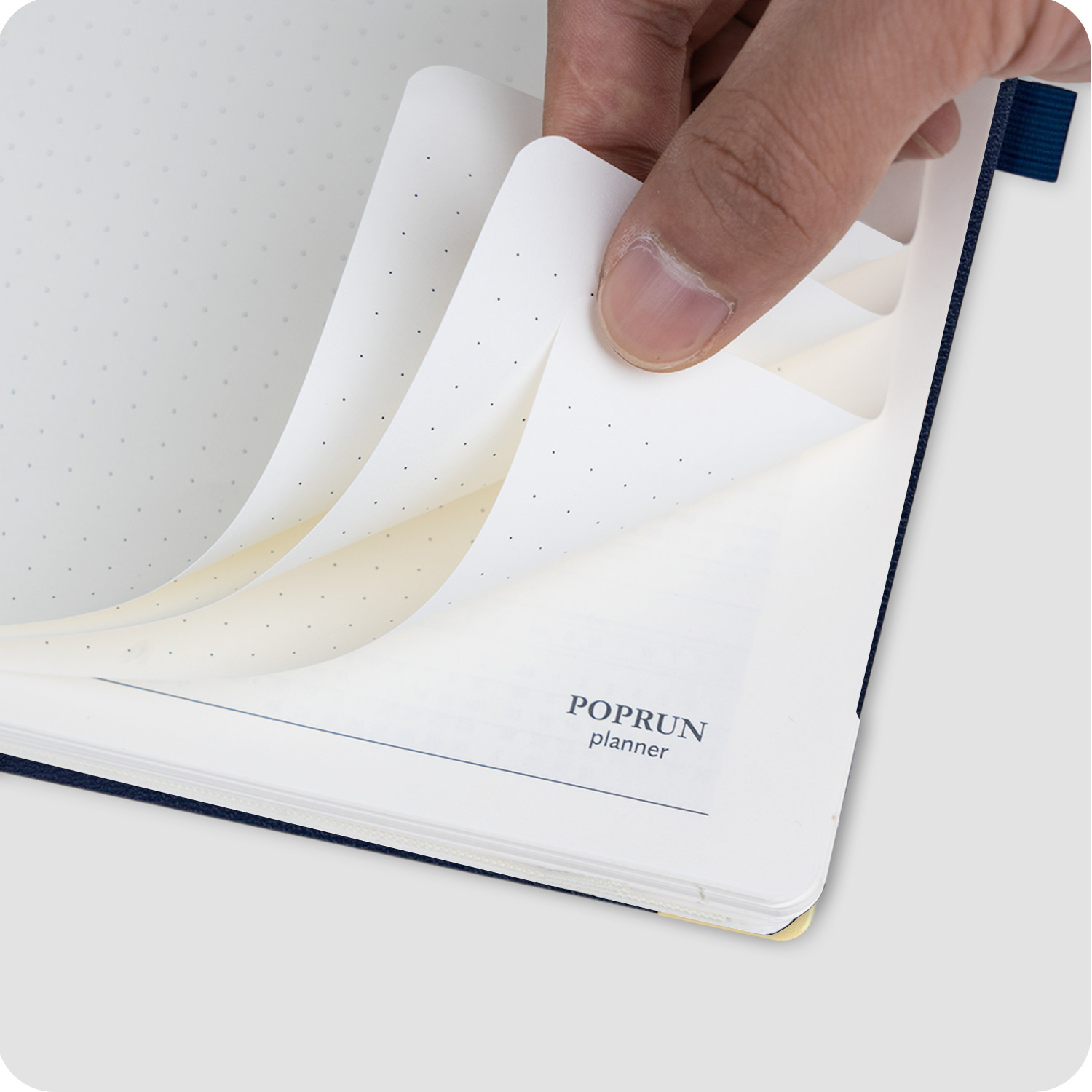 Weekly Planner Jul. 2023 - Jun. 2023 Navy Blue Hardback Spiral Weekly Planner