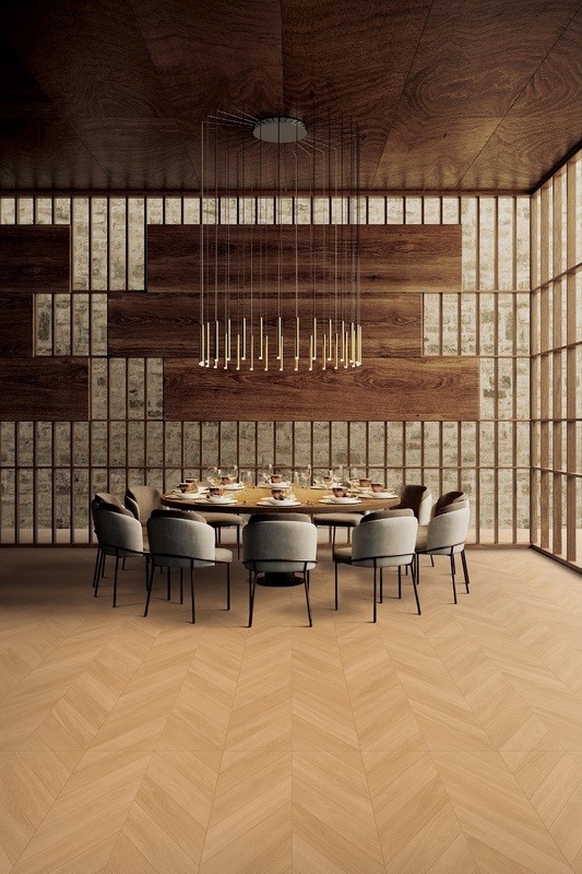Modern 1200x600mm Wooden Porcelain Tiles And Antique Interior Floor Tiles For Renovation
