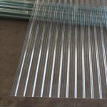 Transparent Roofing Fiber Resin Glazed Tile Corrugated Clear PVC Sheet Roofing