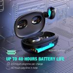 Wireless Earbuds Bluetooth 5.0 Headphones Deep Bass 3D Stero Sound Mini Headsets