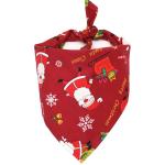 Unique Shape Seasonal Dog Bandanas Washable Cozy Cotton Dog Bibs