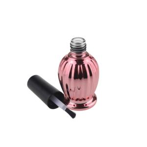 China Various Color Unique Empty Nail Polish Bottles 10ml 15ml 20ml UV Coating Surface wholesale