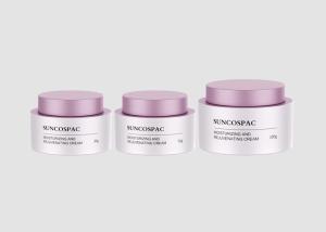 China Eco Friendly Plastic Cosmetic Jars 30g 50g 100g Pp Round Container wholesale