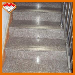 China Honed Maple Leaf Red Granite Stone Tiles In Countertops wholesale