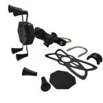 CE Waterproof X Claw Motorcycle Phone Mount 360d Rotable 0.45KG