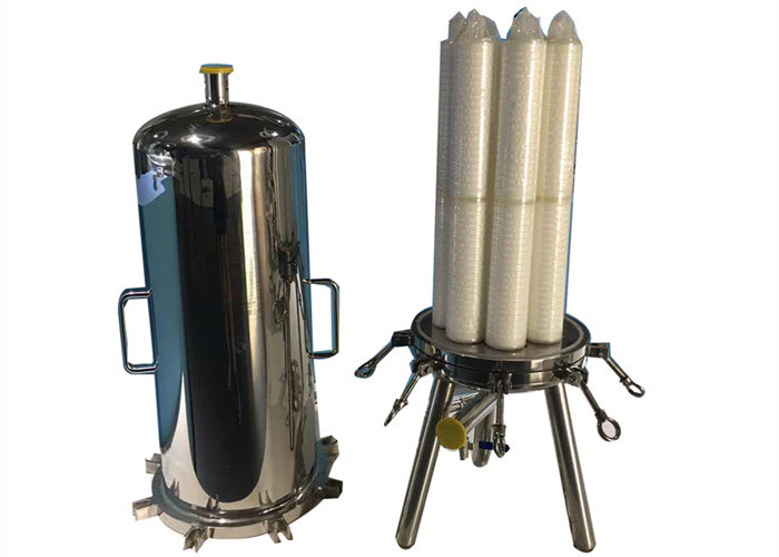Multi Cartridge Filter Housing / High Pressure Industrial Water Filter Housing
