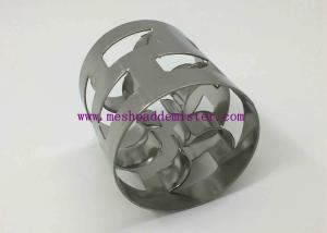 China Stripping Tower 76mm 410s Metal Pall Ring 1mm Thickness wholesale