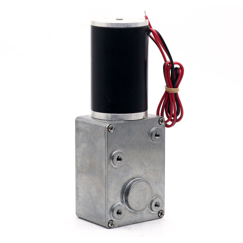 24V DC Brush Motor A5882-45 24V Mini Worm Gear Motor 24V DC Motor