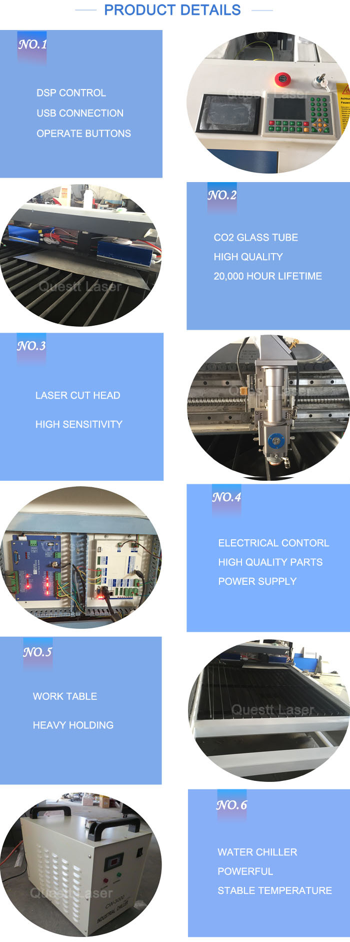 CNC CO2 Laser Engraving Machine 150W Cutting Etching For Acrylic Stone MDF