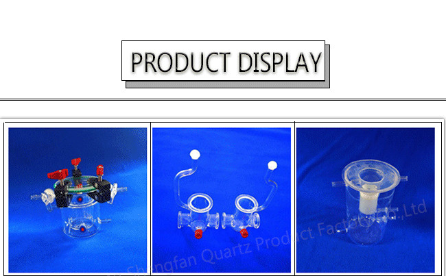 High Strength Melting Crucible , Fritted Glass Crucible Excellent Thermal Shock Stability