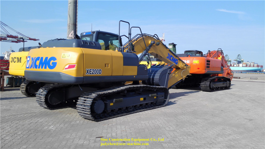 XE200D Crawler Hydraulic Excavator Operating Weight 21500kg Bucket Capacity 0.93m3