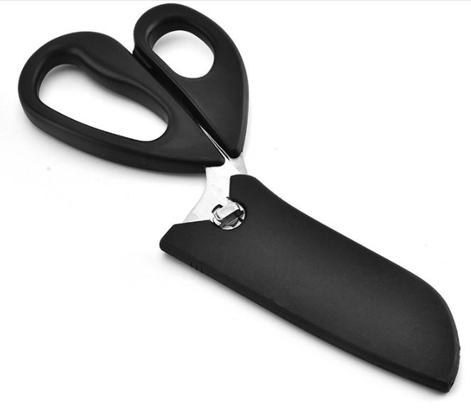 Heavy Duty Poultry Shears Detachable Kitchen Scissors With Sleeve For Cutting Chicken And Bone