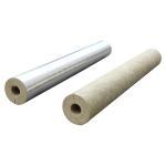 Fireproof Insulated Mineral Wool Tube Insulation Rock Wool Pipe Cover In HVAC
