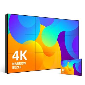 China Indoor LCD Splicing Wall 55 Inch Touch Screen Video Wall Bezel Advertising Display wholesale
