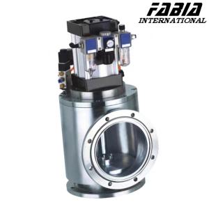 China Pneumatic High Vacuum Flapper Valve Stainless Steel Vacuum Damper Valve wholesale