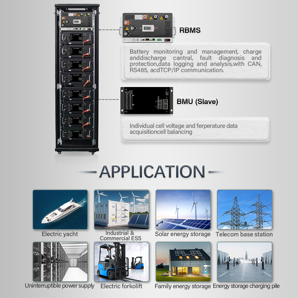 Center Tap BMS High Voltage BMS 864V±432V 400A Battery Power Solution Battery Management System for UPS Lithium Battery