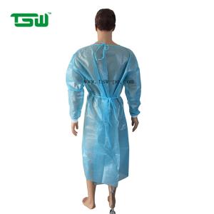 China Blood Resistant No sterile SMS Non Woven Isolation Gown wholesale