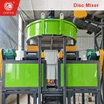 Fast Rotating Disc Mixer Fertilizer Mixing Equipment