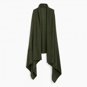 China Winter Knitted Shawl Wrap 100% Cashmere Knit Shawl Plain Style Simple Design wholesale
